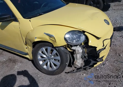 2015 Volkswagen Beetle 1.8T Fleet Edition from USA, damaged, VIN 3VWF17AT8FM649931